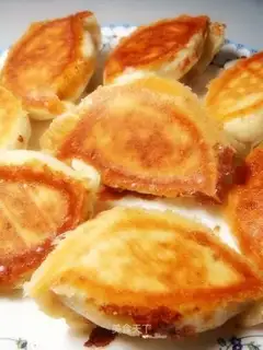 Pan-fried buns with leek and pork
