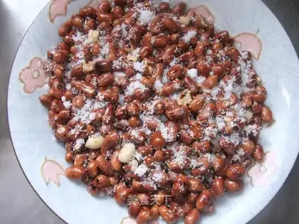 stir-fried peanuts