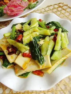 Cold dried bean curd
