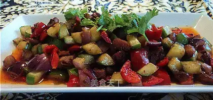 Spicy diced chicken