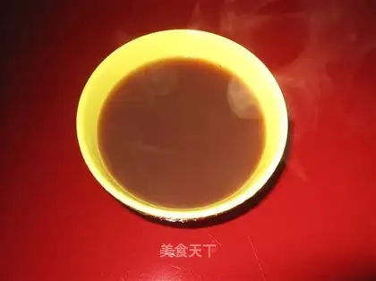 Red bean and tangerine peel soup