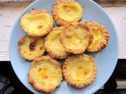 Simple Crispy Egg Tart