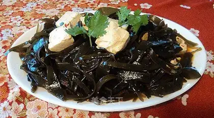 stir-fried seaweed