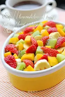 Fruit bread pudding