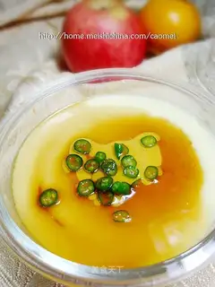 Steamed chicken cake
