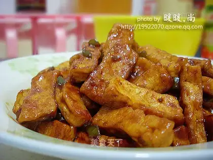 Tofu in tomato sauce