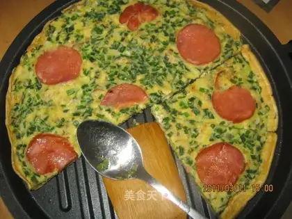 shepherd's purse egg cake