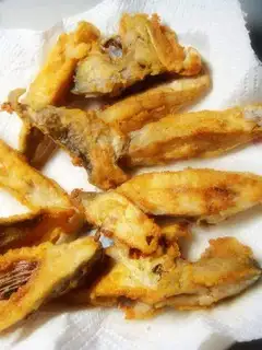 Pan-fried pomfret