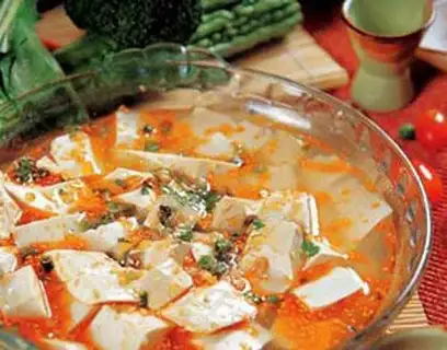 stir-fried six-flavor tofu