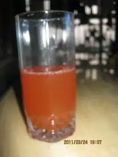red juice