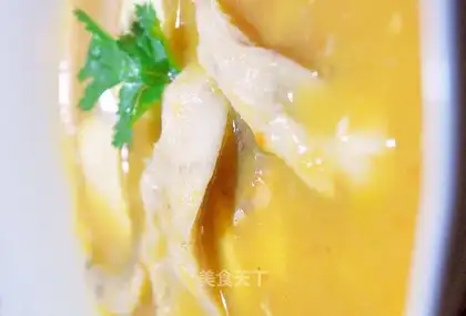 Papaya fish slices