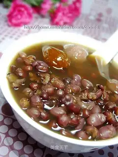 Red bean and longan syrup