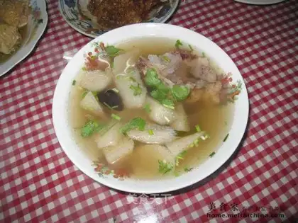 Yam bone soup