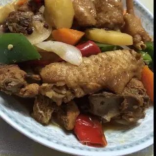 A family-size chicken