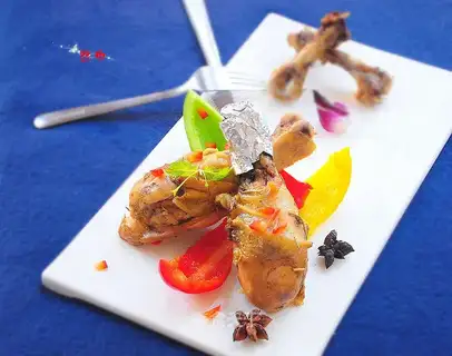 Tasty salt chicken