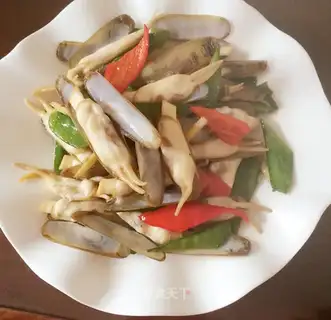 Fired seaweed