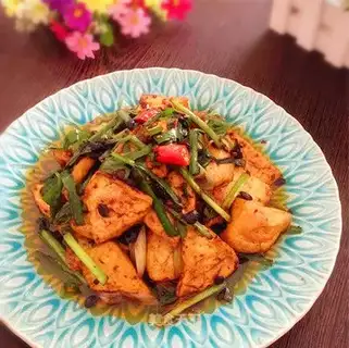 Scrambled tofu