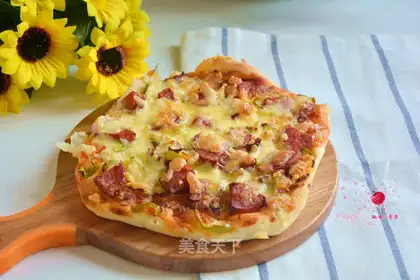 Air-fried pizza