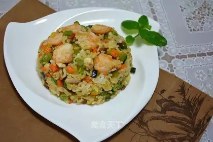 Shrimp rice
