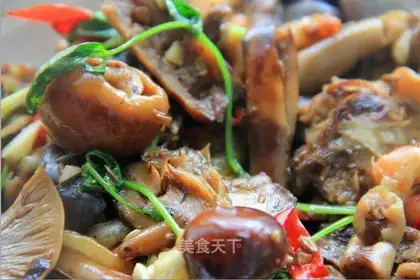 Fried mushrooms