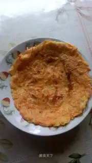 Carrot eggcake