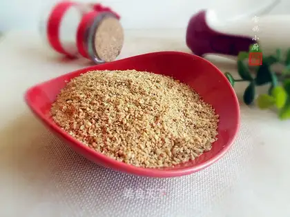 Homemade sesame shredding