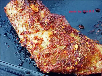 The smell of lamb chops in the west
