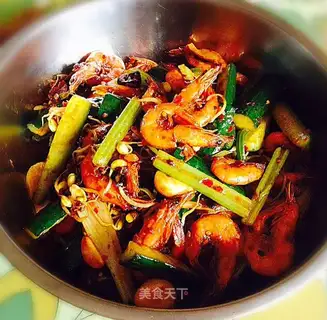 Spicy-spicy-spicy-spicy shrimp