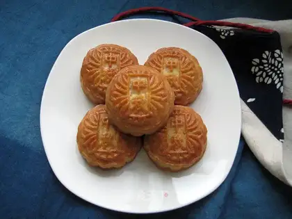 Homemade moon cakes