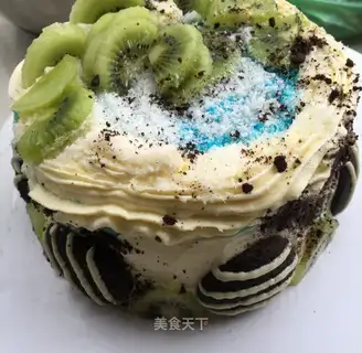 Olio's fruit coconut cake