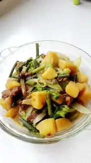 It's made of beef