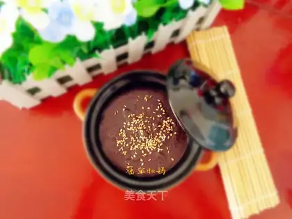 Black sesame rice