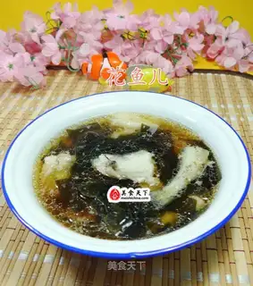 The shrimp soup