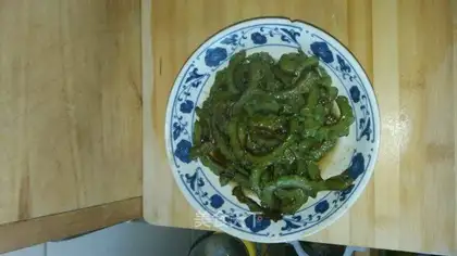 Fried melon