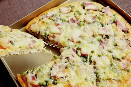 Bacon pizza