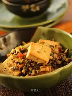 Snow casserole tofu