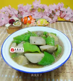 Potato with pepper