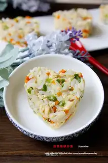 Soybean bacon fried rice