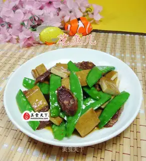 Dutch bean sausage fried fragrance