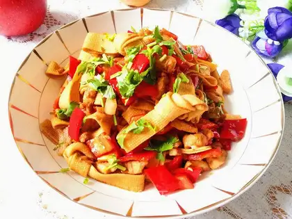 Paprika tofu