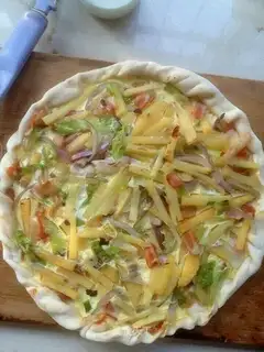 Pancakes for pizza