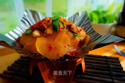 Dry radish