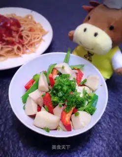 Pepper fried abalone mushrooms