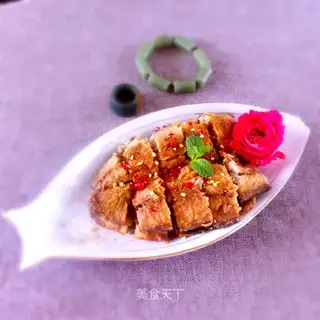 Fried mackerel