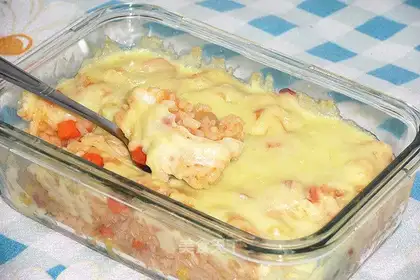 Pineapple shrimp rice