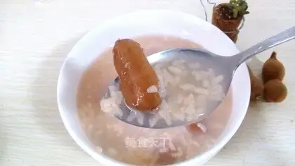 Ice and sour congee