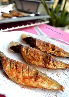 Spicy roasted pool fish