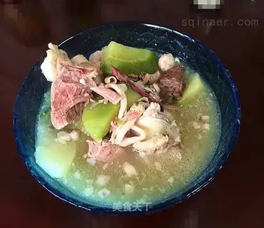 Clean up the radish soup