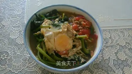 Spinach noodles