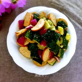 Shoot the cucumber platter chicken